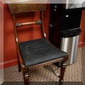 F45. Mahogany side chair. 